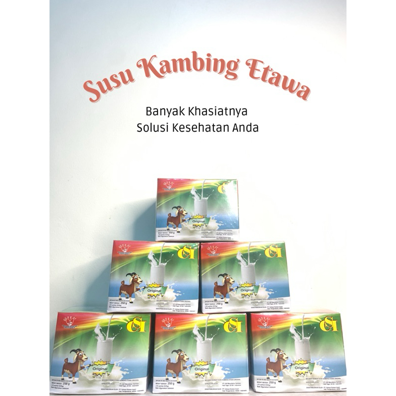

Susu Kambing Etawa CSI Murni 100% - Susu Kambing Solusi Kesehatan Tulang Anda