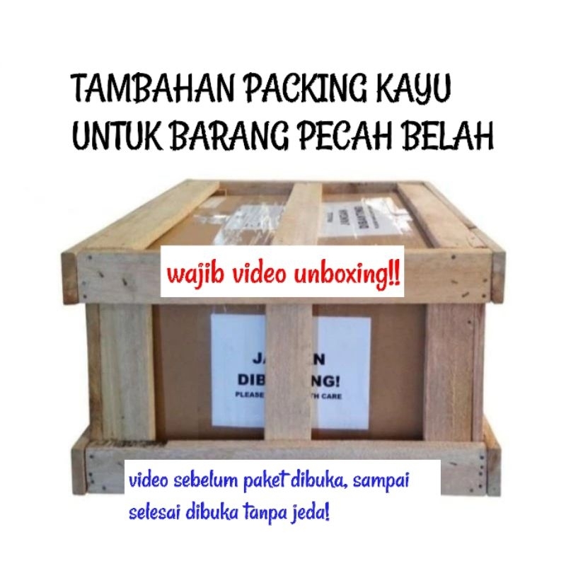 

tambahan packing kayu untuk barang pecah belah