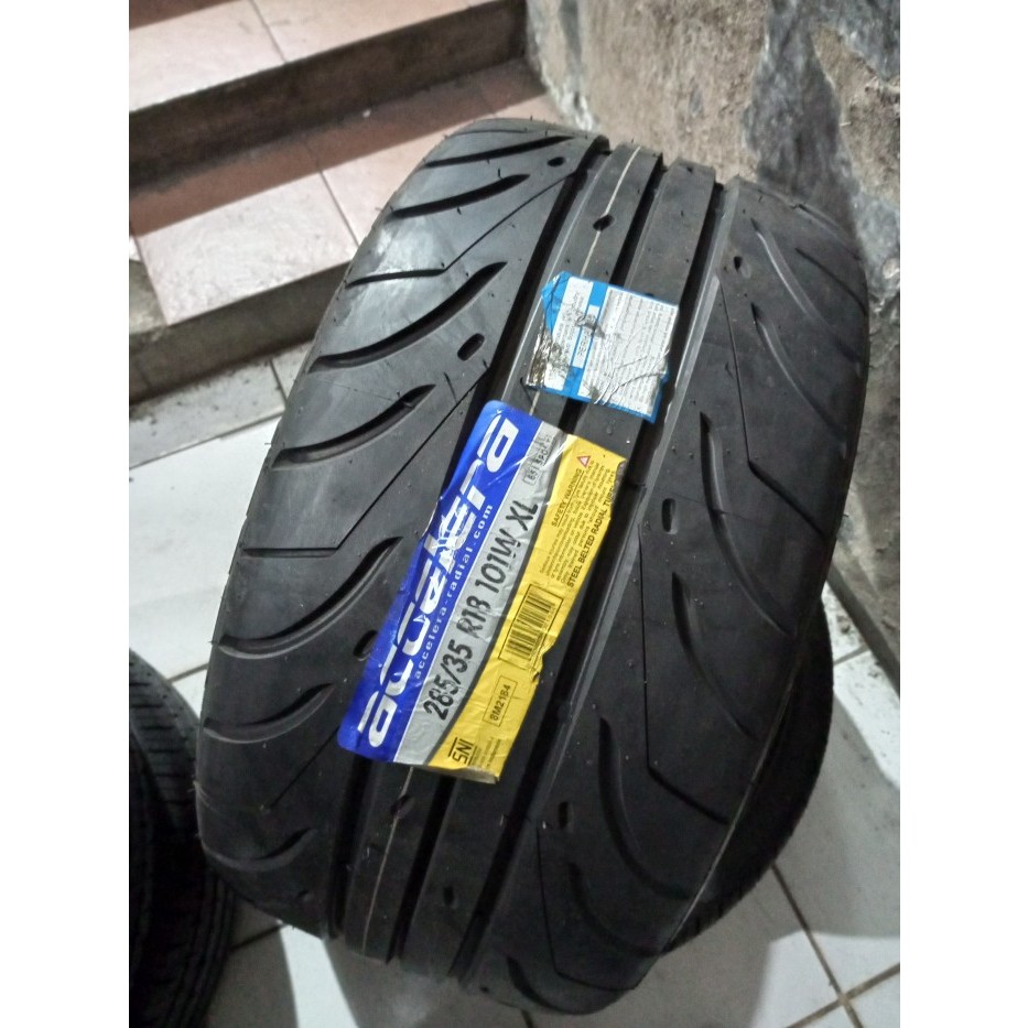 Ban Balap Racing ring 18 semi slick ukuran 285/35 R18 ACCELERA 651 SPORT TW 200