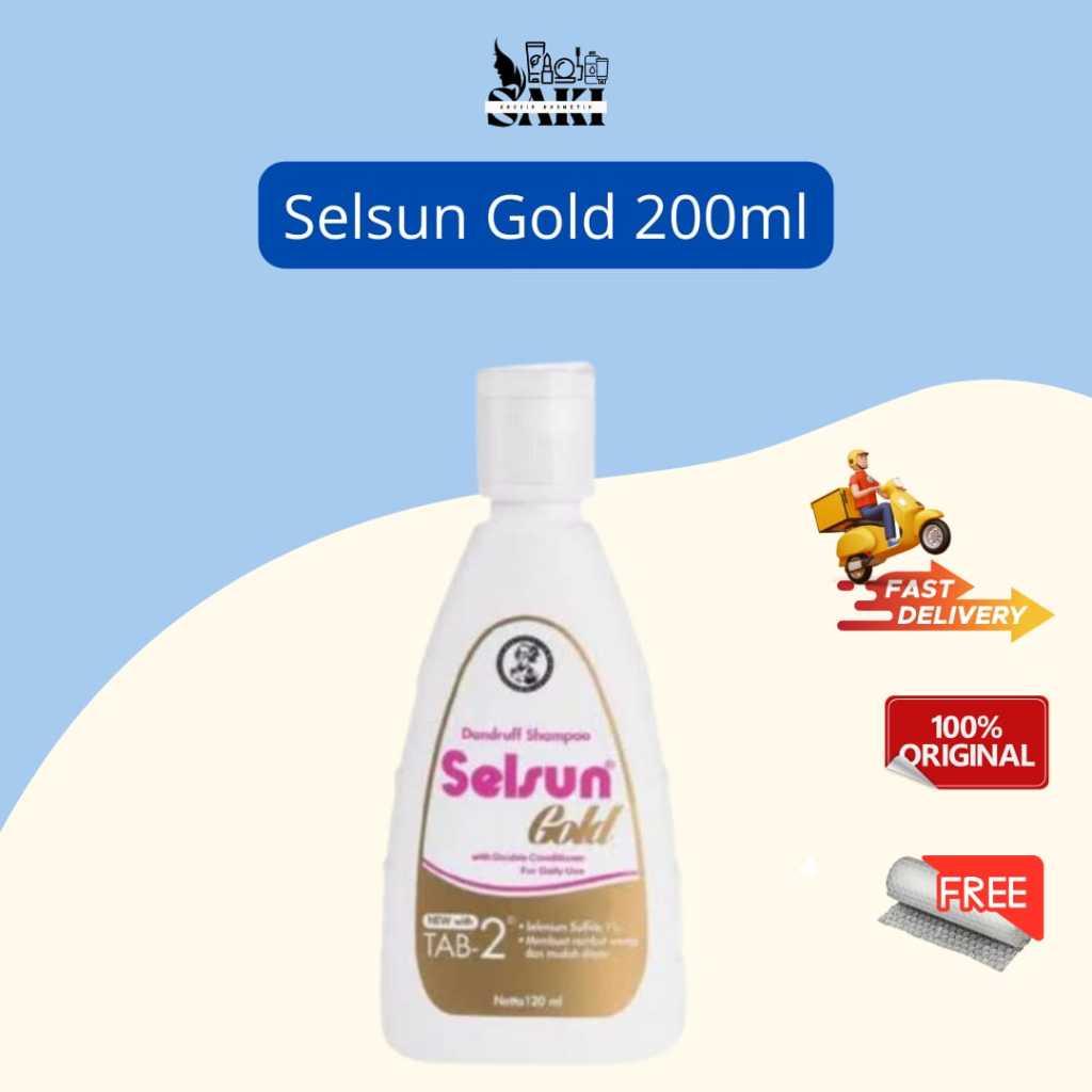 Selsun Gold 200ml sampo anti ketombe