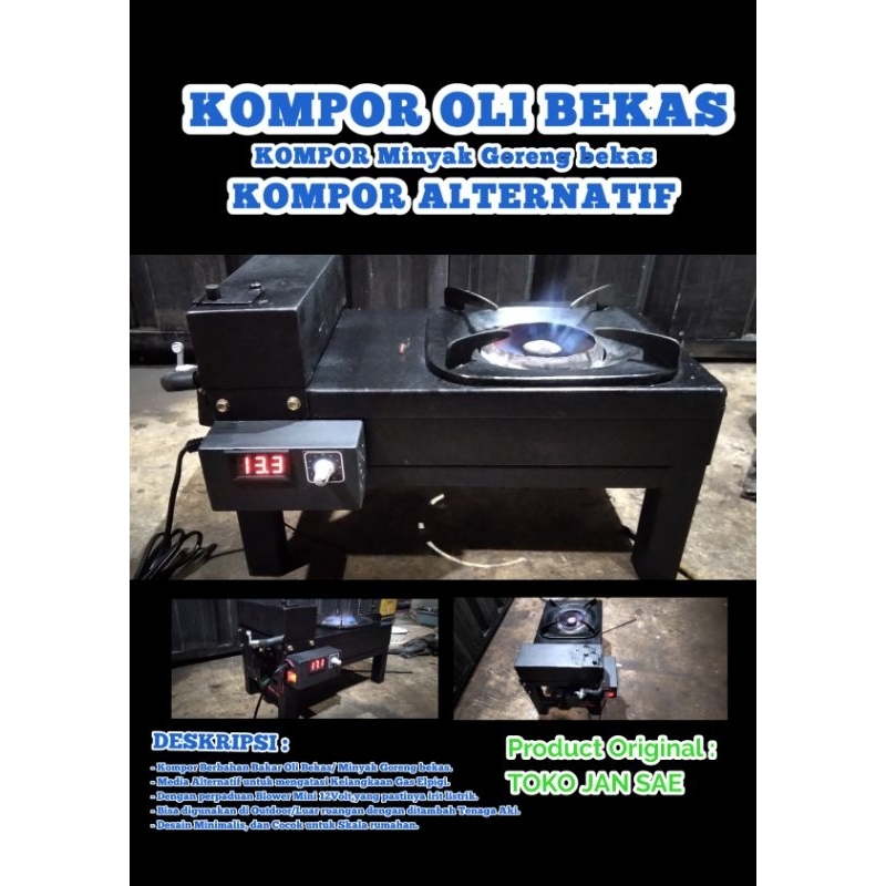 TERMURAH TERBARU KOMPOR OLI Bekas KOMPOR ALTERNATIF KOMPOR HEMAT Kompor Minyak Goreng Bekas.
