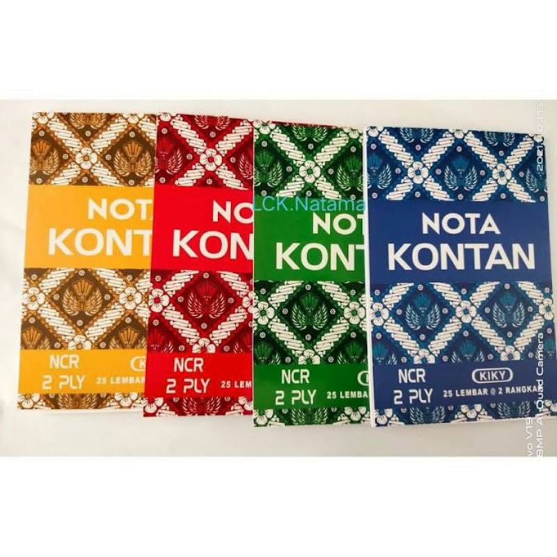 

Kiky Buku Nota Kontan 2 Ply Kecil