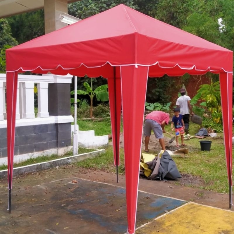 ATAP TENDA 2X2 ATAP SAJA BONGKAR PASANG
