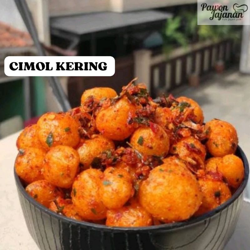 

PJ_A3 Cimol goreng kering pedas daun jeruk gurih renyah kemasan minipack