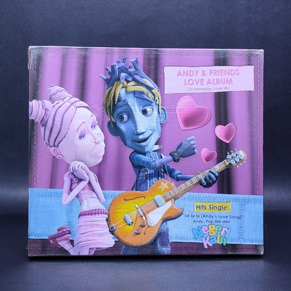 CD ANDY & FRIENDS LOVE ALBUM ANDIE JIKUSTIK KRISDAYANTI IRWANSYAH