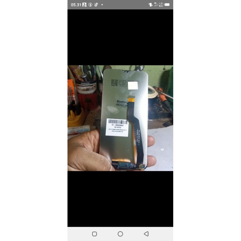 lcd Samsung sm-a105g/DS merk metoo/a10