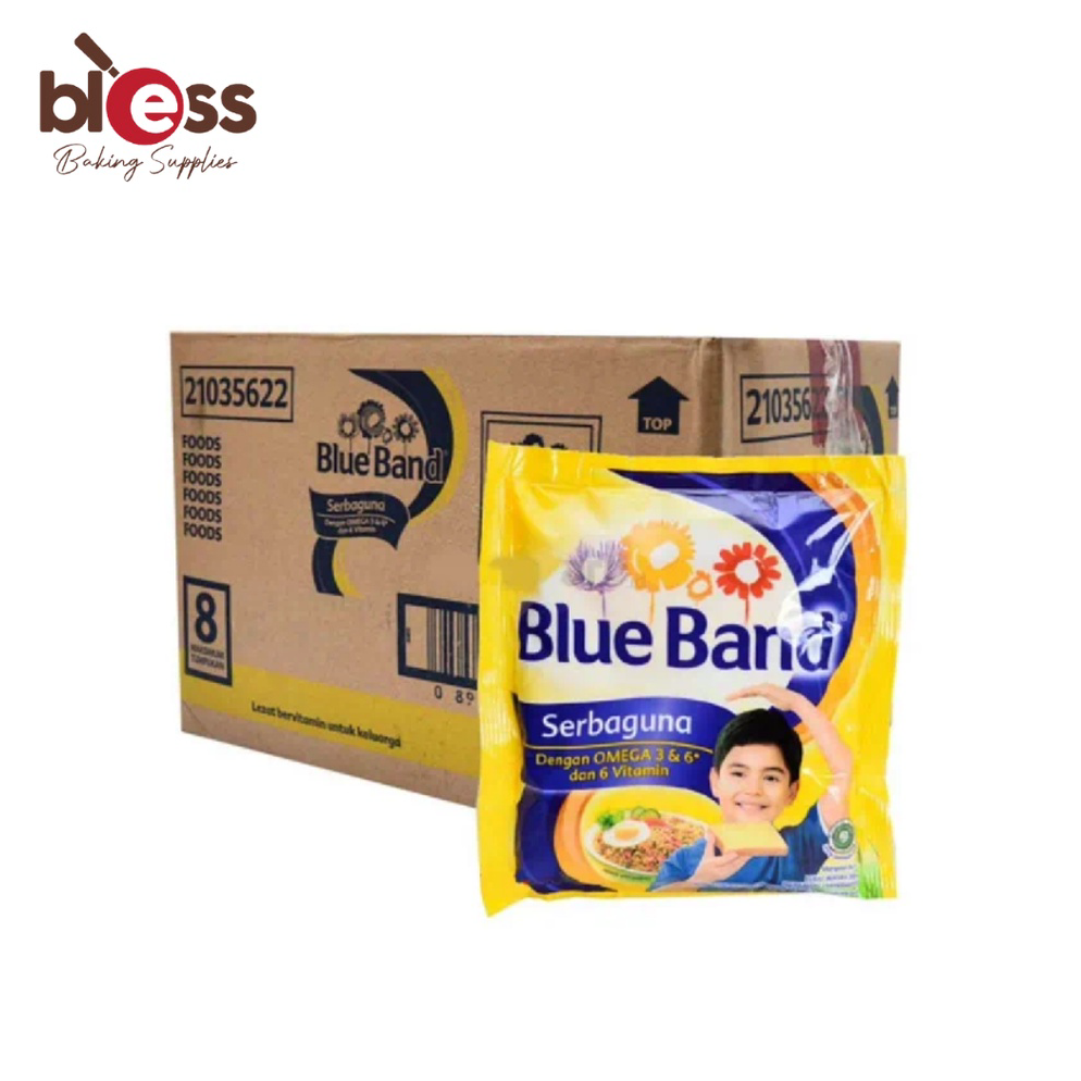 

✾SUPER DISKON♥ MARGARINE BLUE BAND SACHET 200 GR / BLUE BAND SACHET CTN ( 60 PCS)