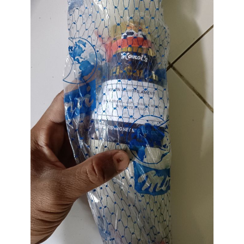 JARING IKAN MOMOI 4½ INCH 0.20 70MD/80YDS YOKO jaring nelayan pukat jala jaring momoi