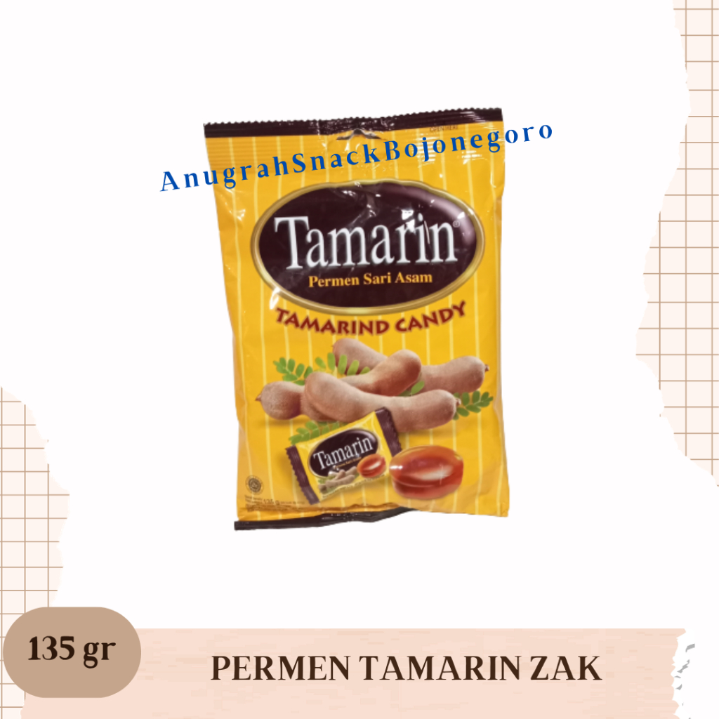 

Tamarin Permen Sari Asam Zak 135gr