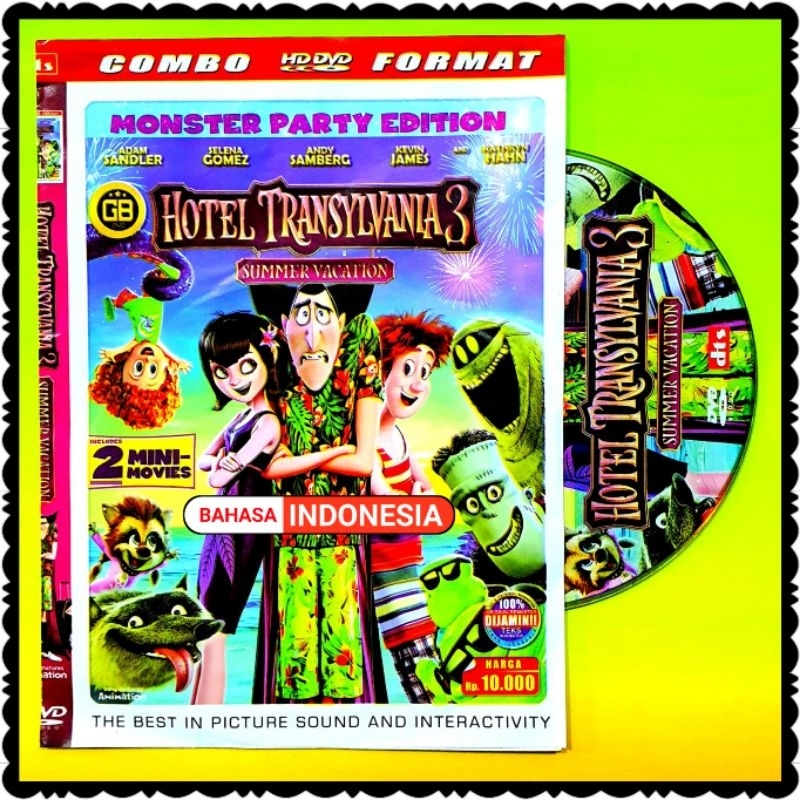 KASET FILM HOTEL TRANSYLVANIA  DUBBING BAHASA INDONESIA-KASET FILM CARTOON HOTEL TRANSYLVANIA BAHASA