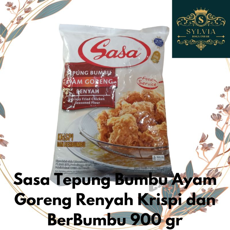 

Sasa Tepung Bumbu Ayam Goreng Renyah, Krispi dan BerBumbu 900 gr