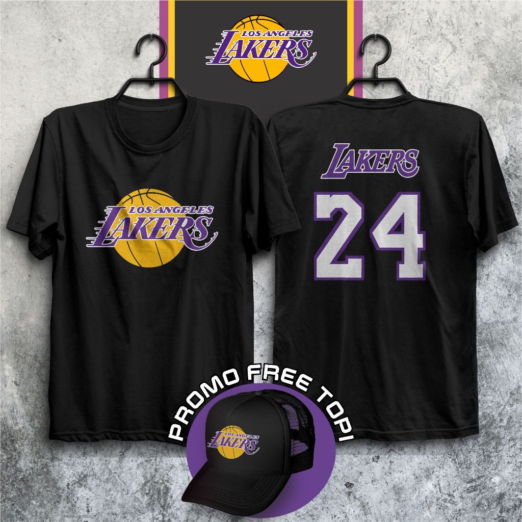 Baju Kaos Lakers Basket, Promo Free Topi Lakers