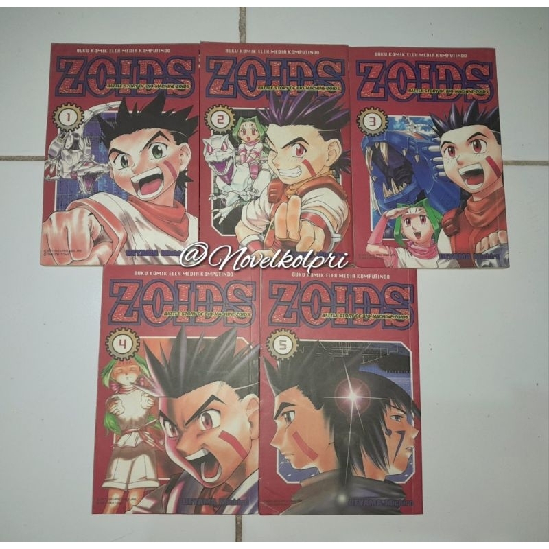 Komik Zoids 1-5 Tamat
