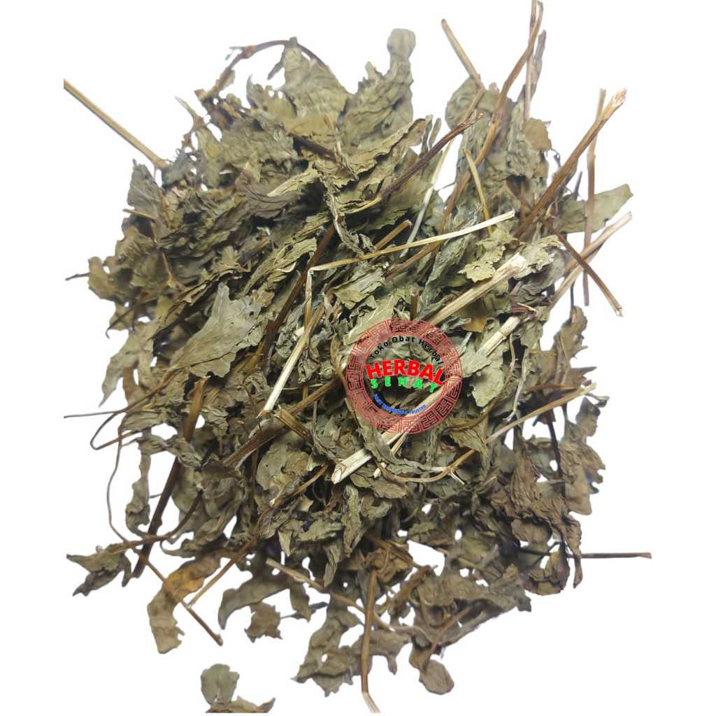 

Daun Mint Kering 600gram Grade B Batang dan Daun Menthol Kering Dried Peppermint Leaf Bo He Ye Po Ho Ye 薄荷叶