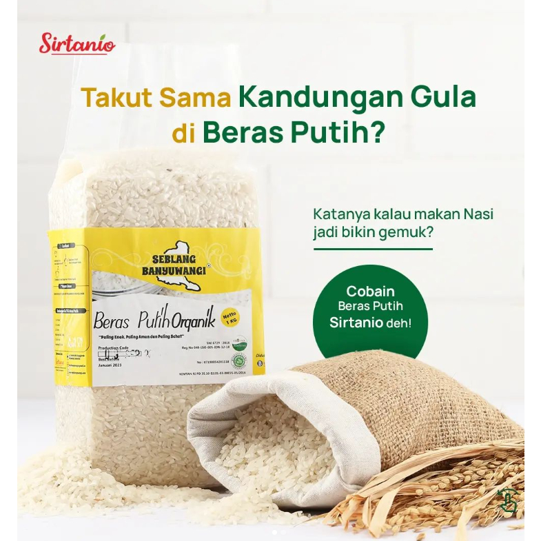 

Beras Putih Organik 1 kg