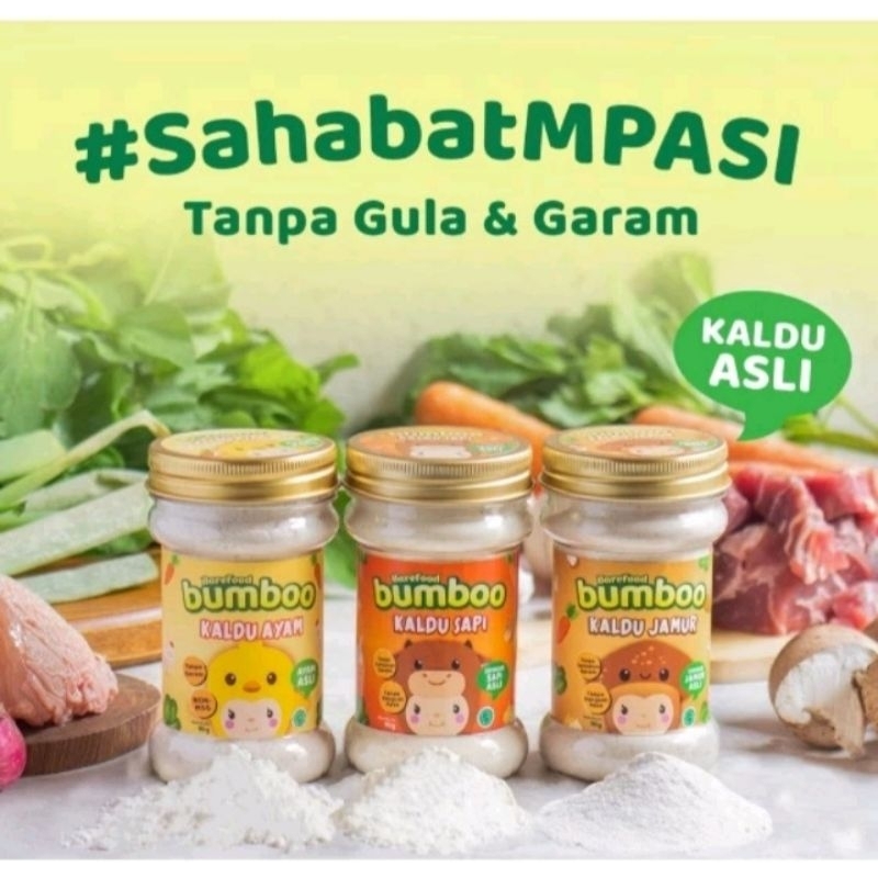 

BUMBOO kaldu asli MPASI anak non MSG 90gr