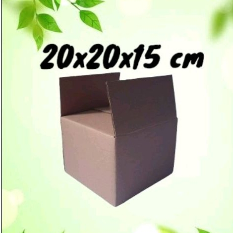 

Box kardus packing 20x20x15 cm kerdus packaging dus multifungsi kuat presisi