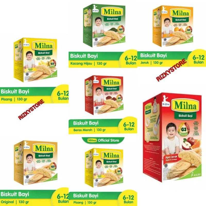 MILNA BISKUIT BABY 65 GR I 110 GR