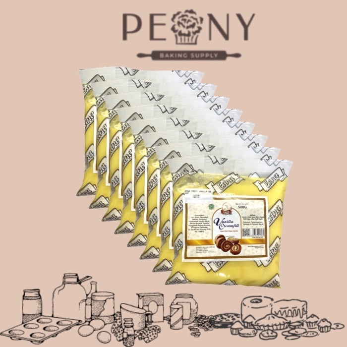 

EDNA CREAM VANILA 500GR