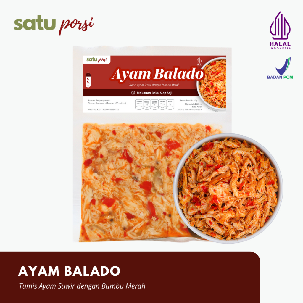 

Satu Porsi Ayam Balado