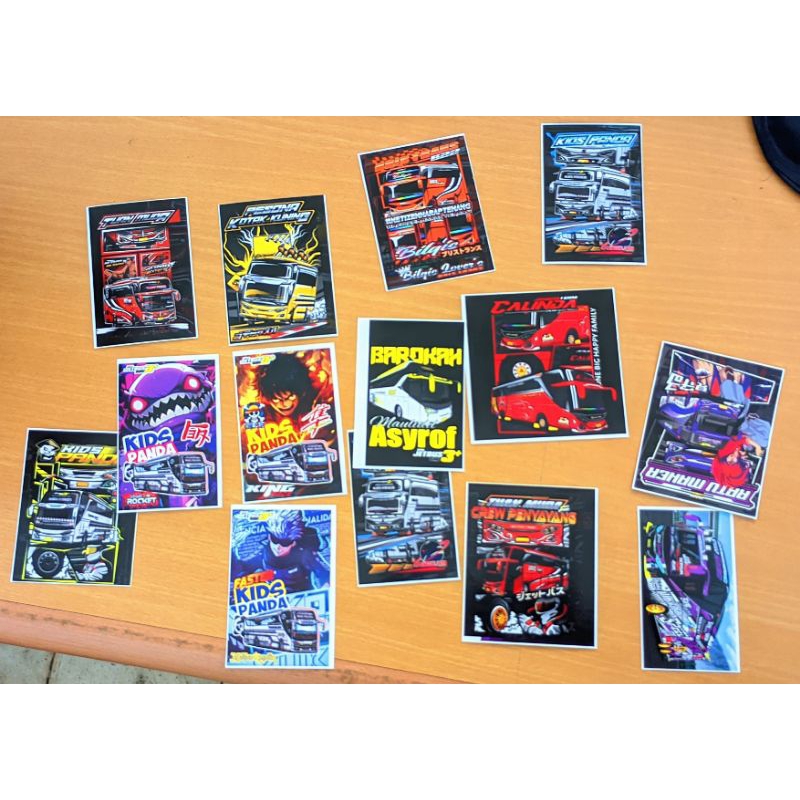 

COD Stiker Buss Kids Panda Paling Viral ( 15 stiker + Bonus Keren )