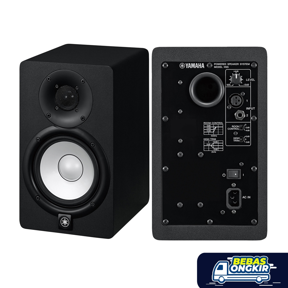 Yamaha HS5 / Monitor Speaker HS 5 / Monitor Recording HS-5 - WHITE,BLACK