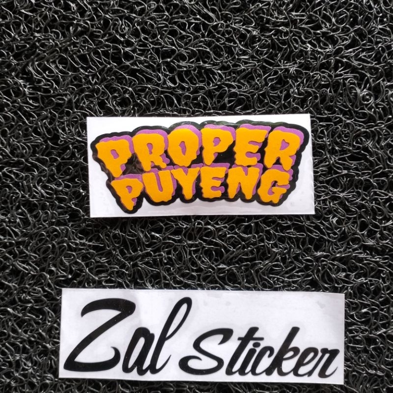 

sticker proper puyeng sticker cutting