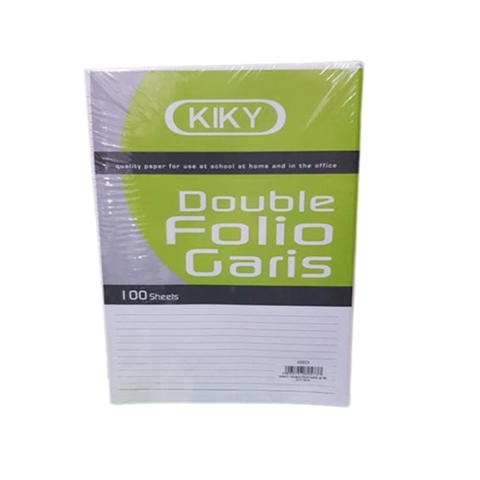 

100lbr Kertas Double Folio Kiky