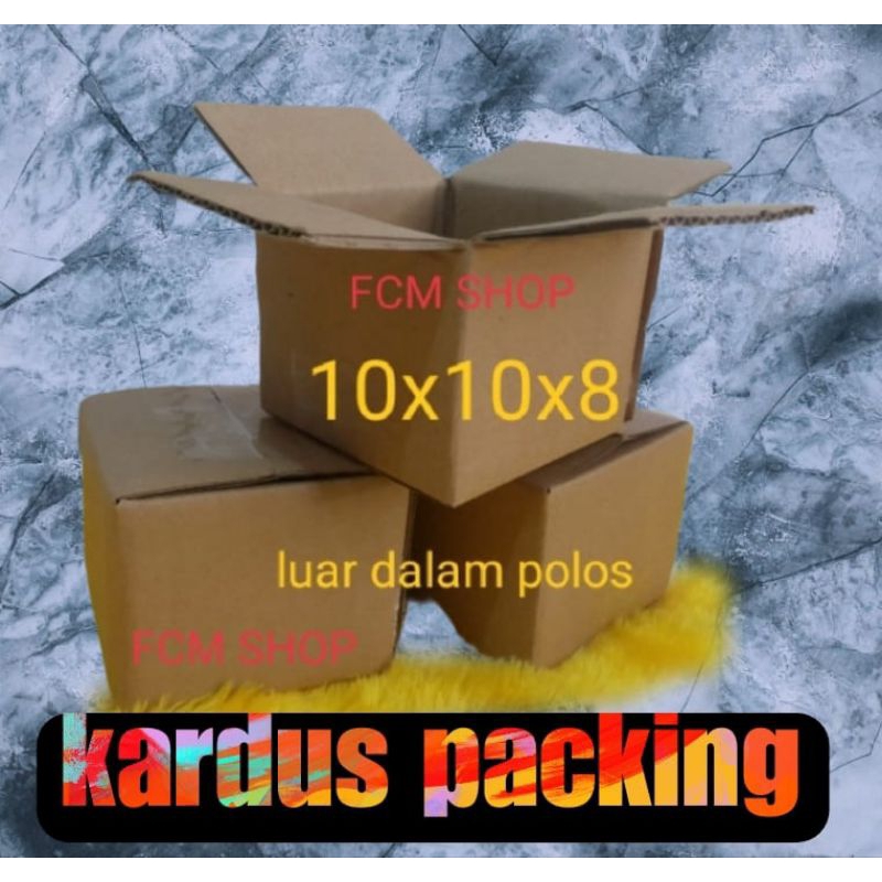 

kardus packing UK 10x10x8 kardus mini kardus polos