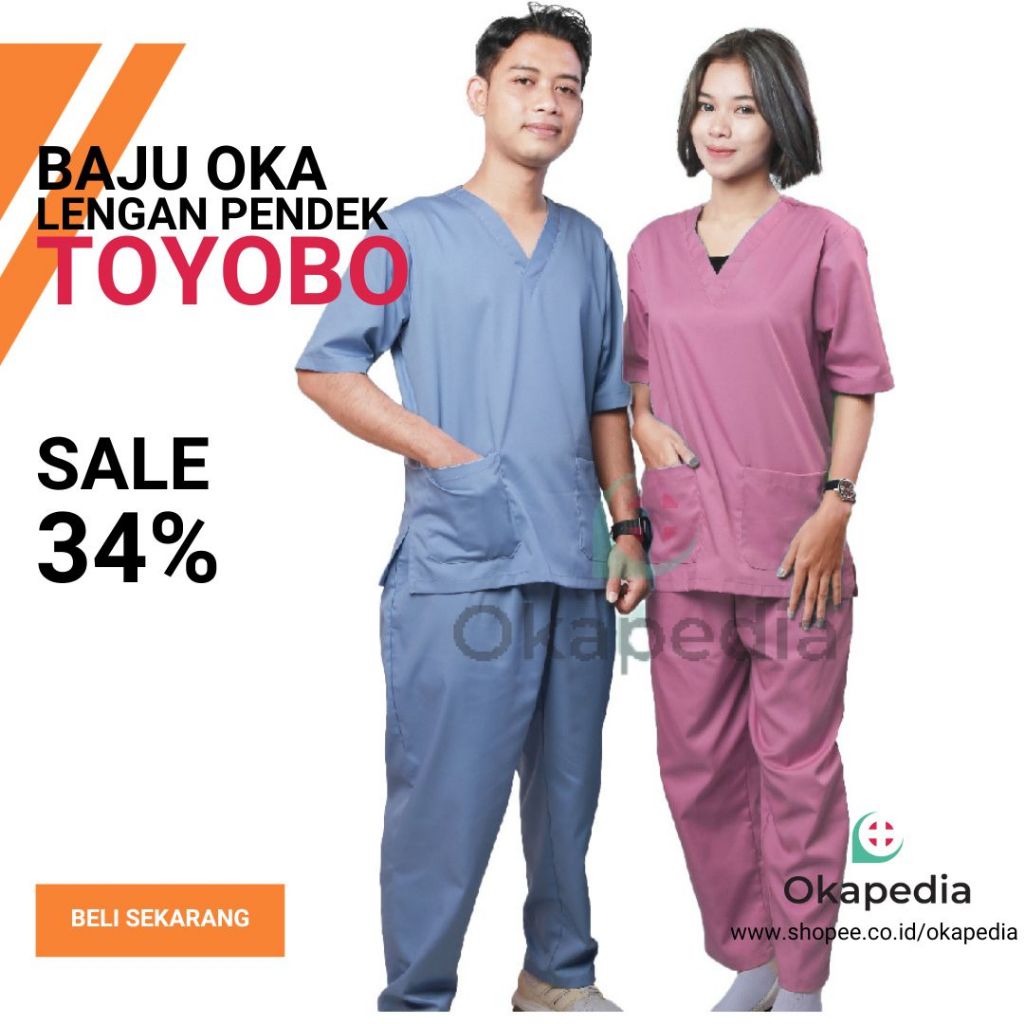 Baju OK Lengan Pendek Toyobo
