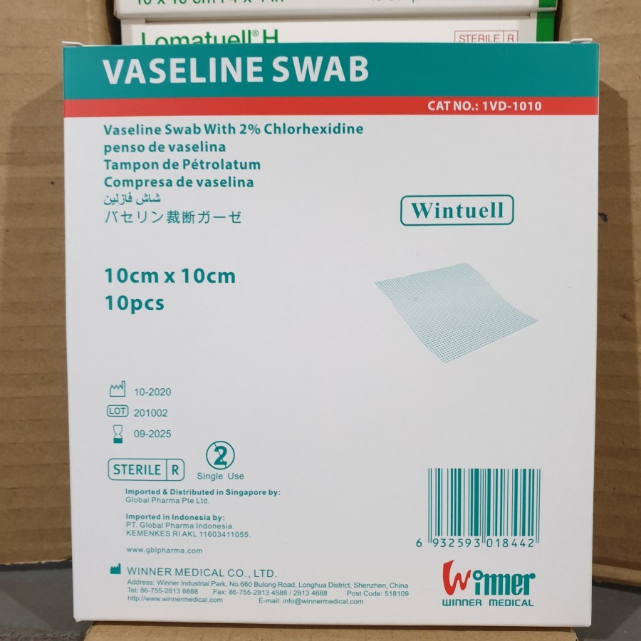 Vaseline Swab Seperti Supratul. Lomatul. Sofratulle Bagus - Wintuell Winner