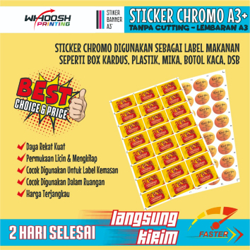 

Stiker Cromo Print Only