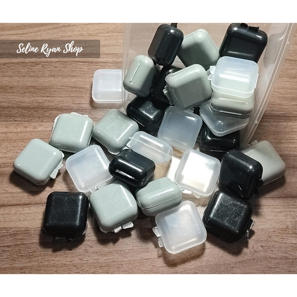 Kotak Obat Mini / Kotak Aksesoris / Kotak Earplug, Manik-Manik Borci, Perhiasan dll - MINI