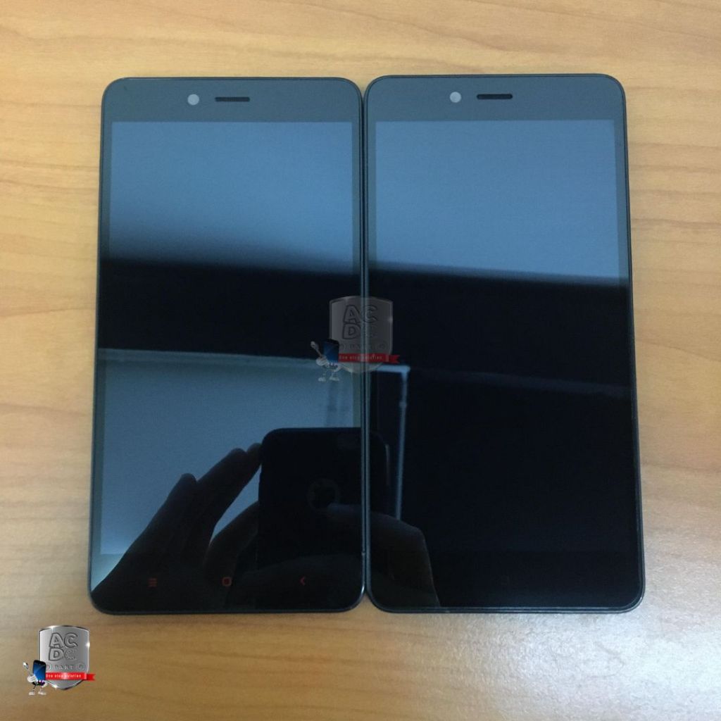 LCD TOUCHSCREEN RUSAK XIAOMI REDMI NOTE 2 BLACK FULLSET ORIGINAL