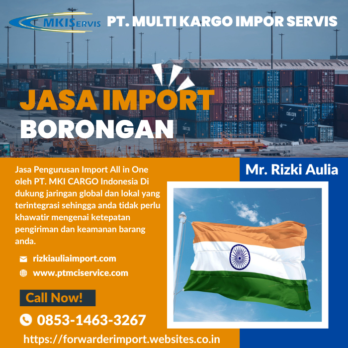 Jasa Import Borongan Dari India