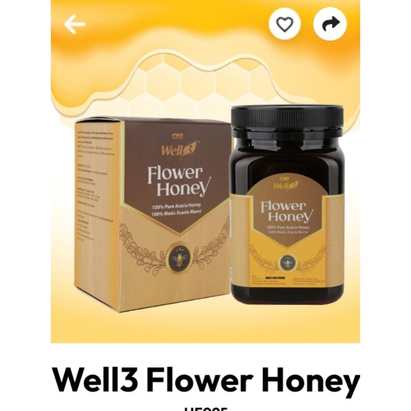 

Madu Akasia CNI 100% murni.aman untuk penderita gula darah