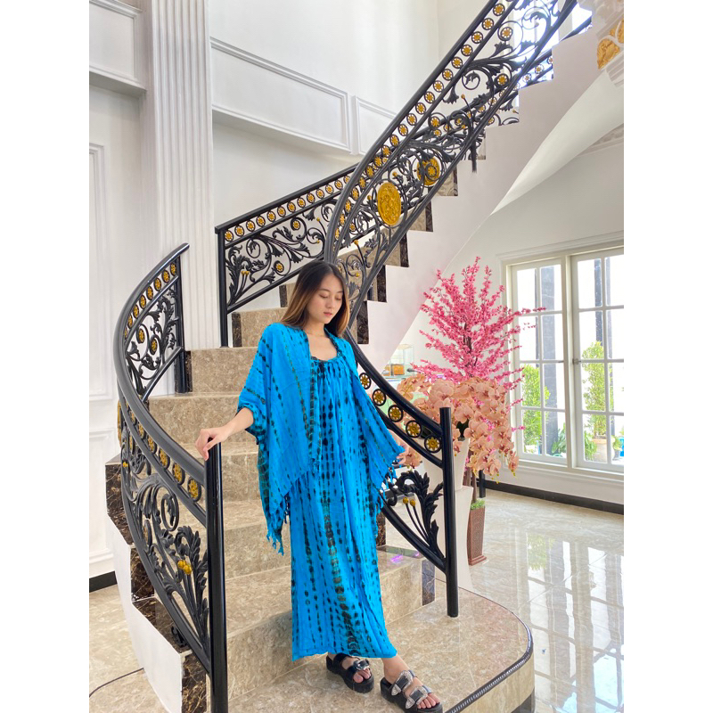 Dress daster lbx outer setelan daster outer lilit bali