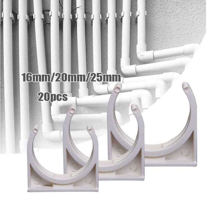 5/8 3/4 1/2 Klem Pipa PVC / Pipe Clamp / Klem Jepit U Pipa Conduit