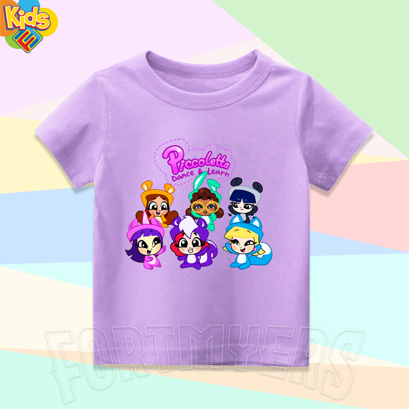 BAJU ANAK KAOS ANAK PICCOLETTA DANCE AND LEARN