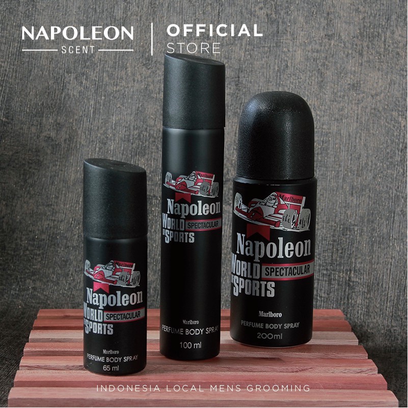 Parfum Deodorant Napoleon / Marlboro Hitam 200 ml