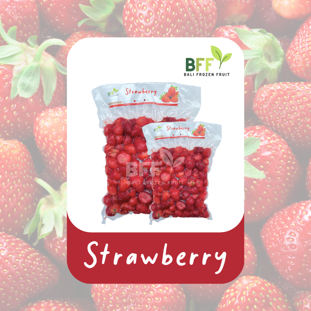 

Strawberry Frozen Bali Frozen Fruit
