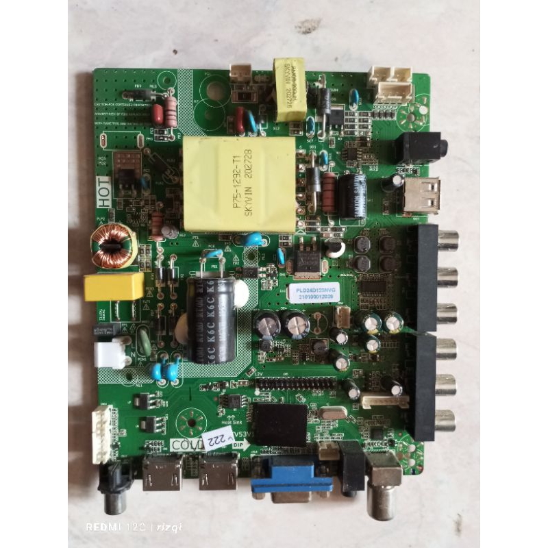 mb plus psu tv led polytron pld 24d123 original