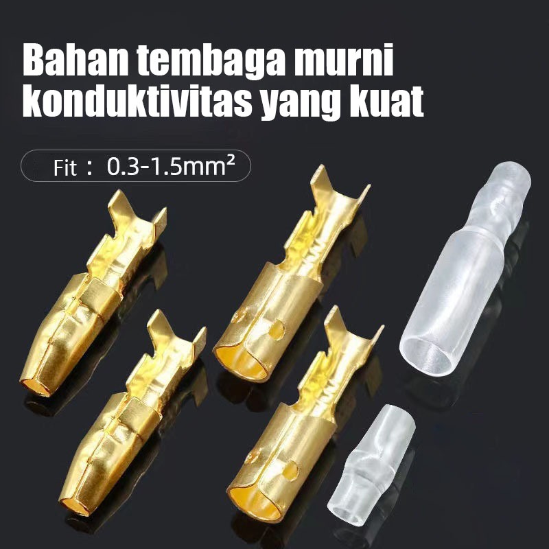 Vgvianshop Toolbox Skun Kabel Motor Bulat Variasi Cowok Cewek + Karet Kondom Soket Kabel Motor Sekun