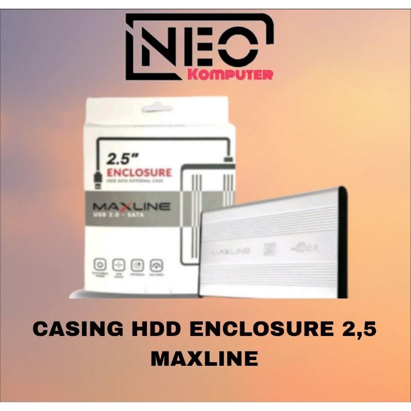 CASING HDD ENCLOSURE 2,5 MAXLINE