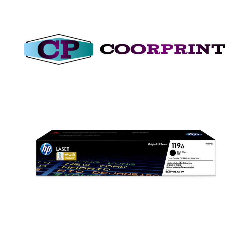 HP 119A Black Original Laserje Toner Cartridge {W2090A}