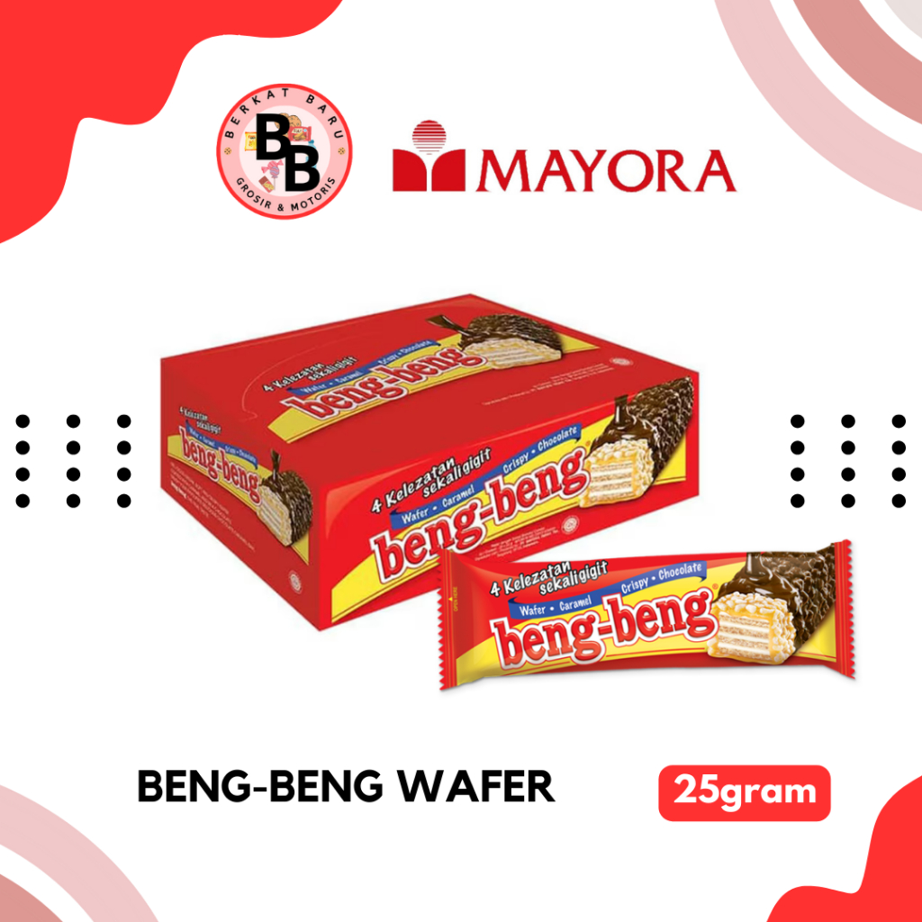 

[BB SNACK] WAFER BENG-BENG BOX 25GRAM HARGA PER BOX ISI 17PCS