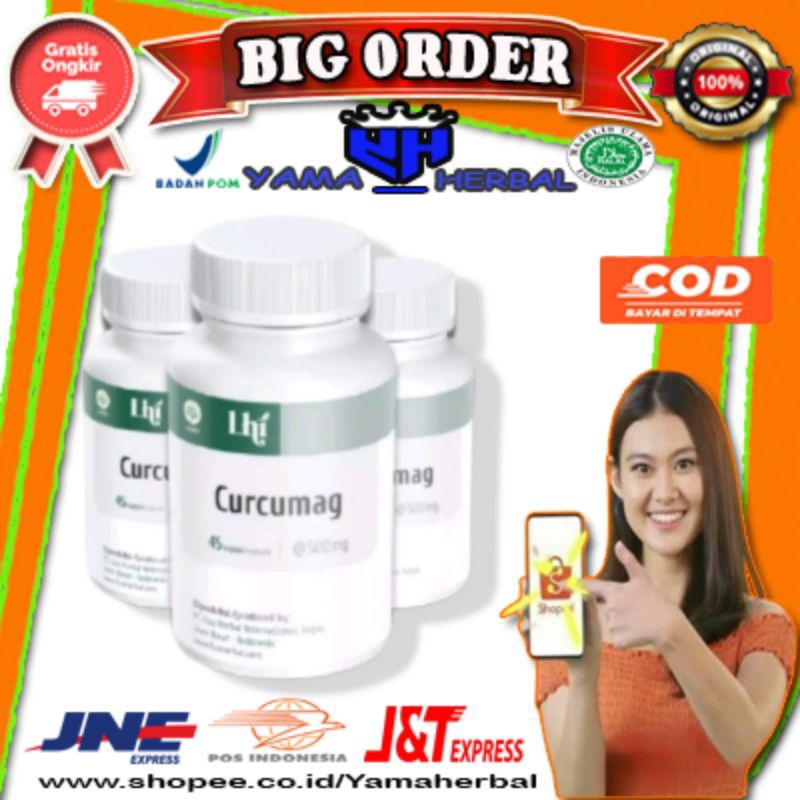 Curcumag Asli Obat Herbal Atasi Gejala MaagLambung Curcumag Original