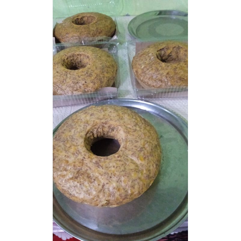 

kue bolu pisang kukus