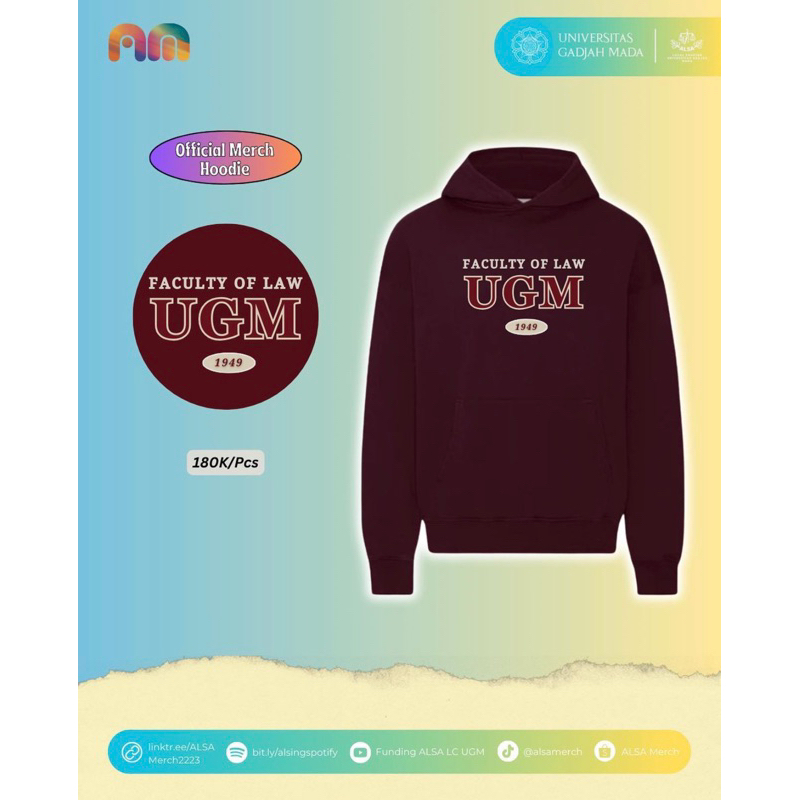 LAW UGM Hoodie (Official Merch Collection)