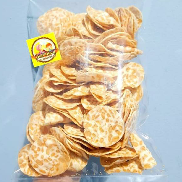 

Big Sale Keripik Tempe Oven Mini Spesial 250 Gram - Duo Bocil Snack